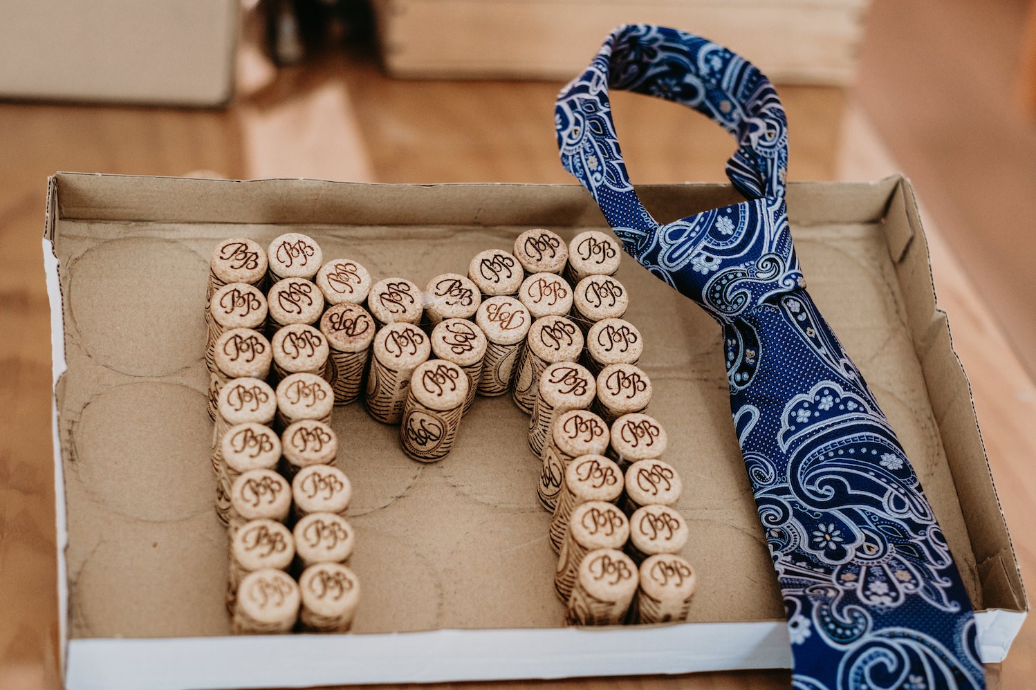 detalle corbata novio