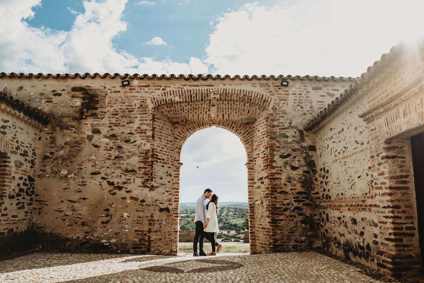 pareja monasterio el cerro de andevalo
