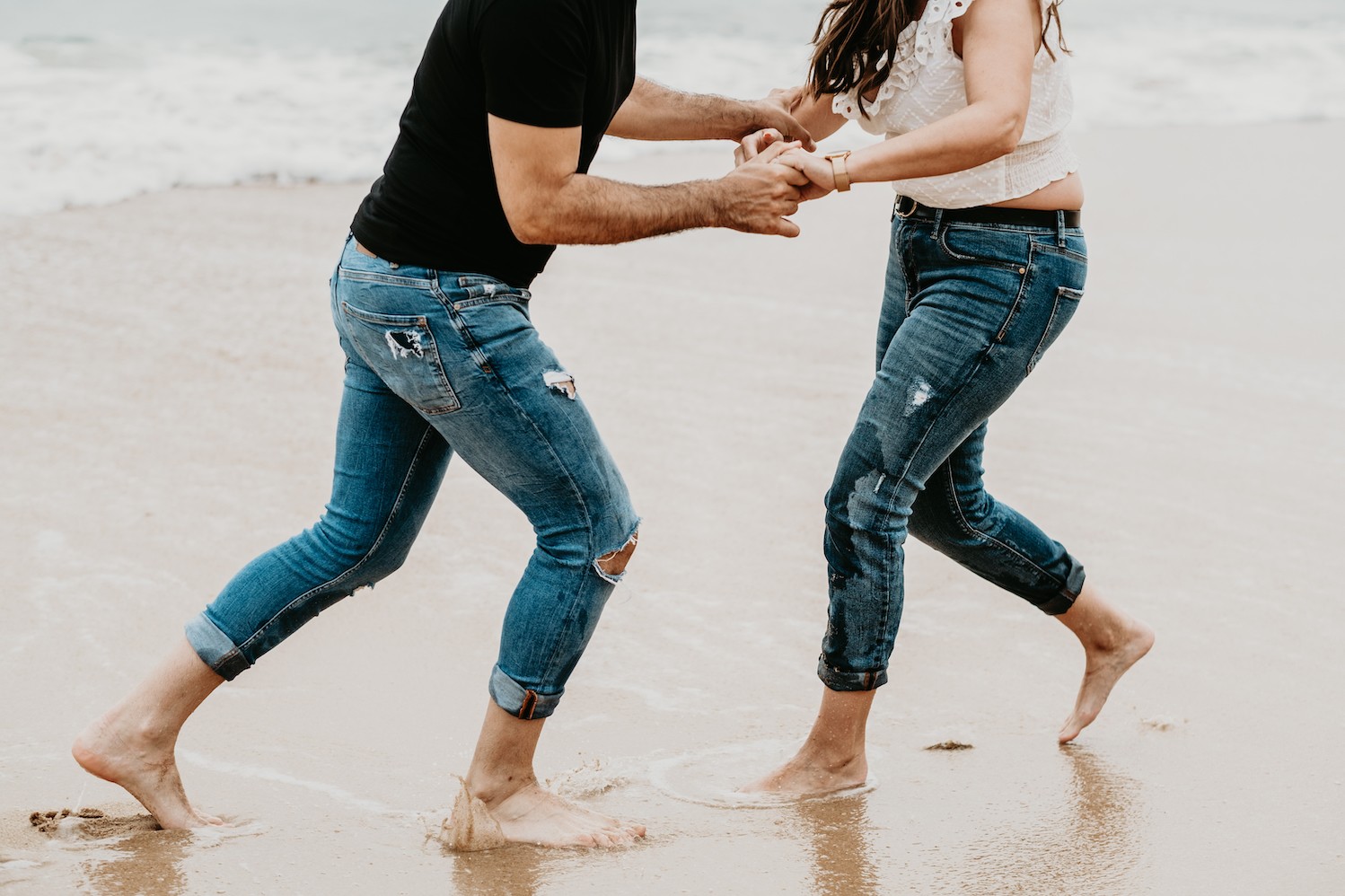 novios felices