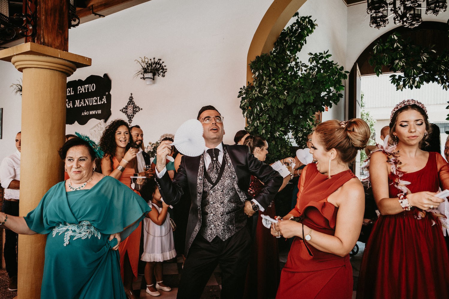 fotografía celebración boda