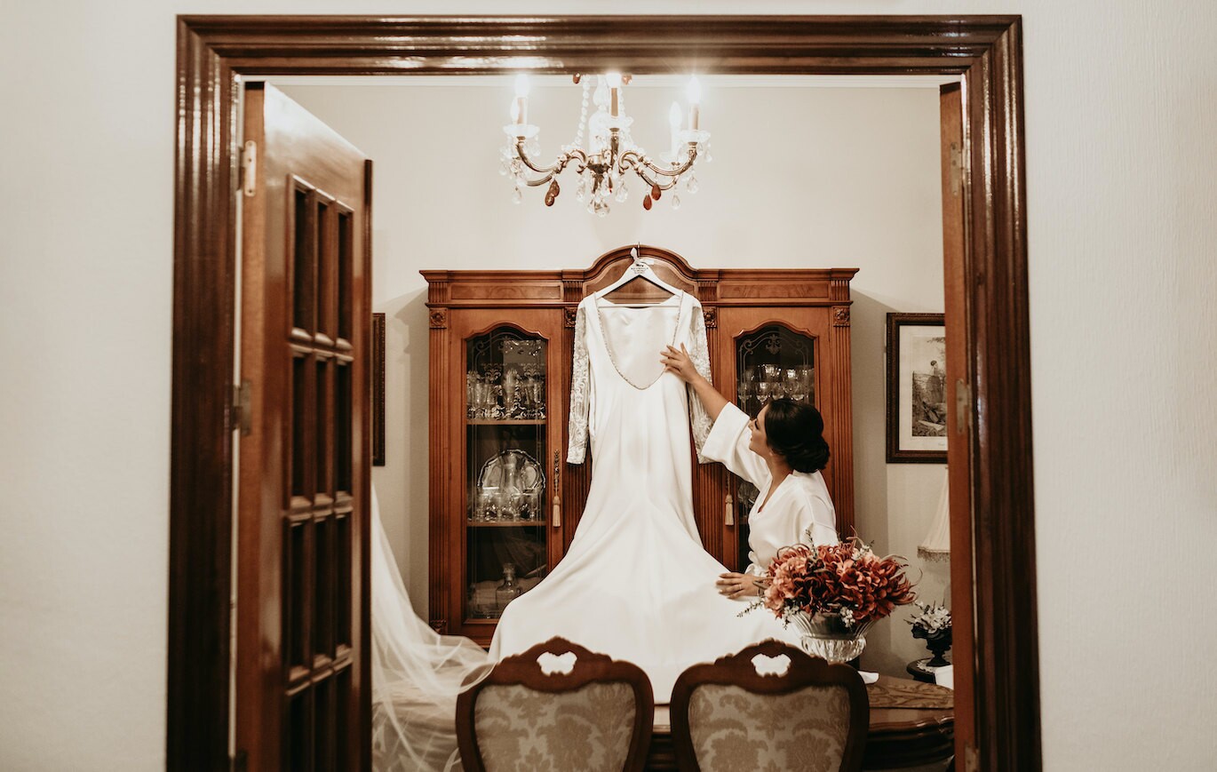 preparativos novia fotógrafo