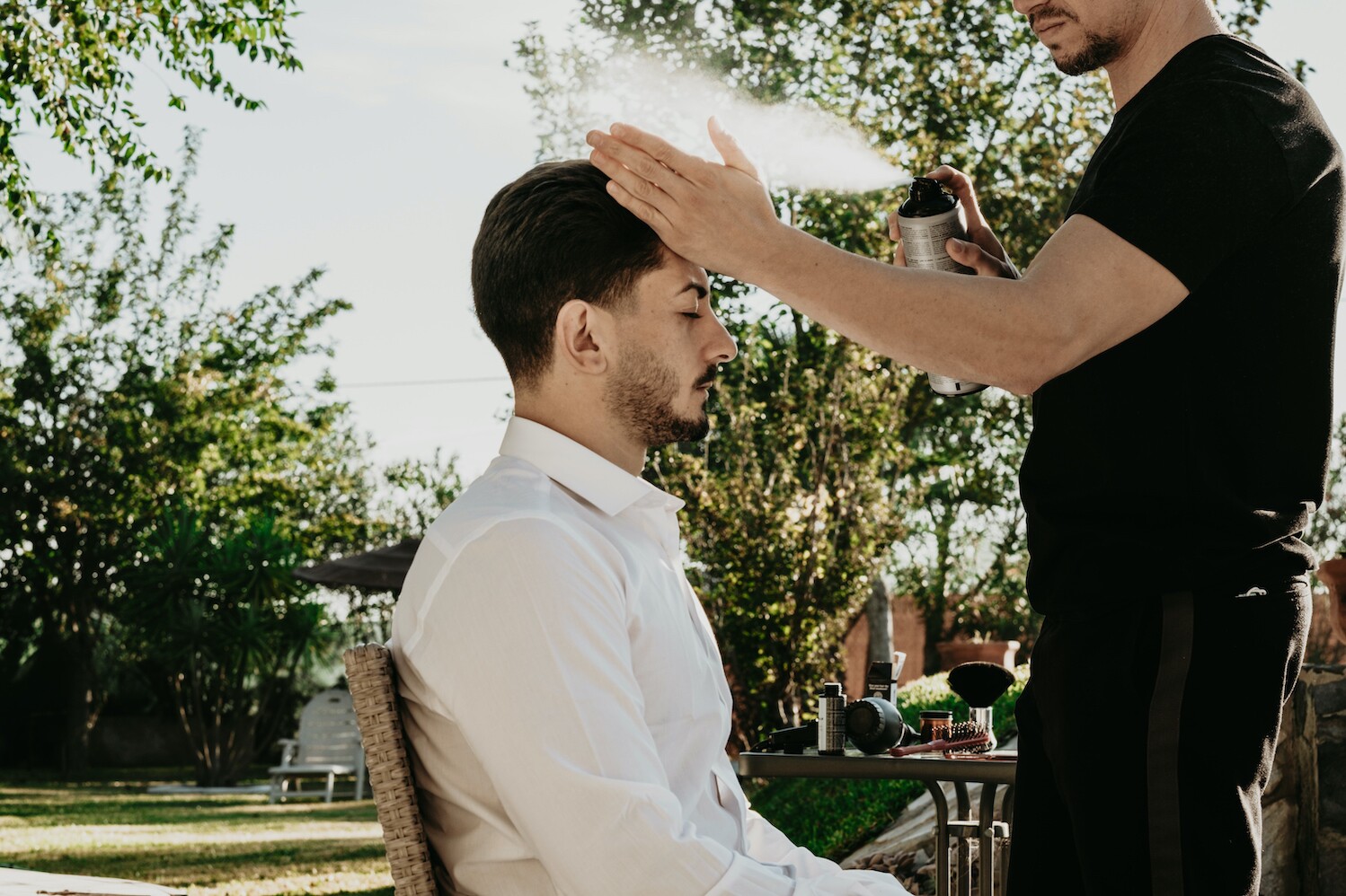 preparativos novio boda