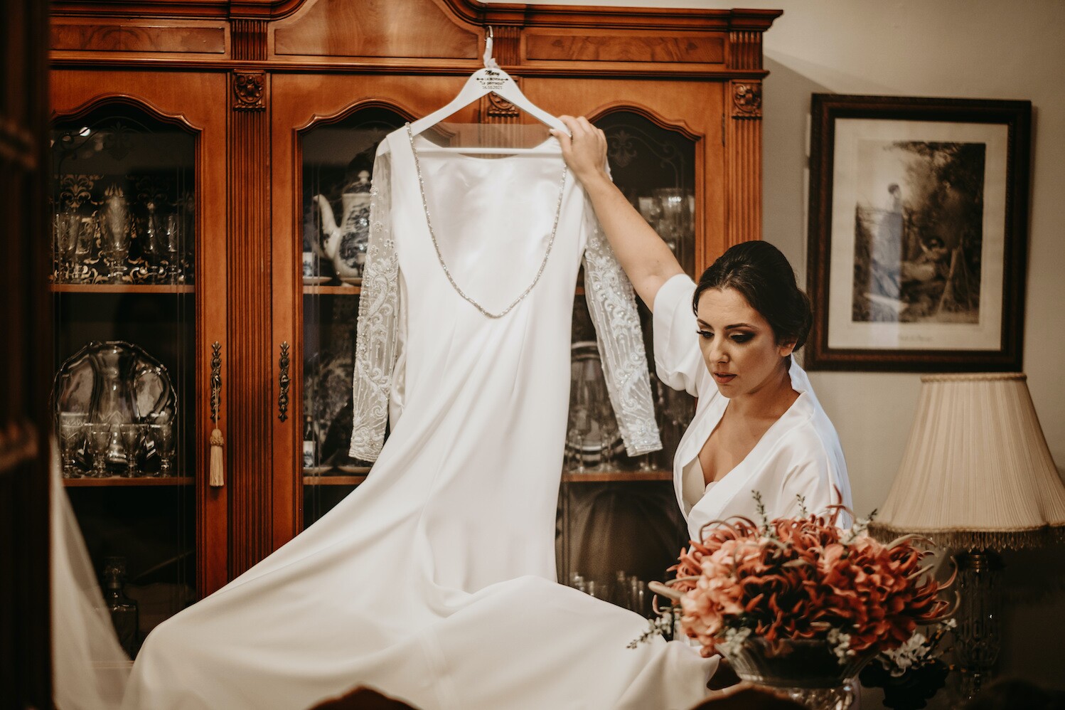 traje novia 