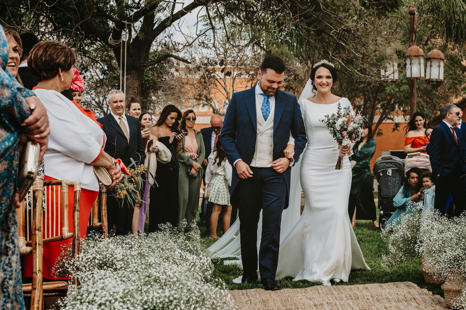 llegada de la novia Sevilla