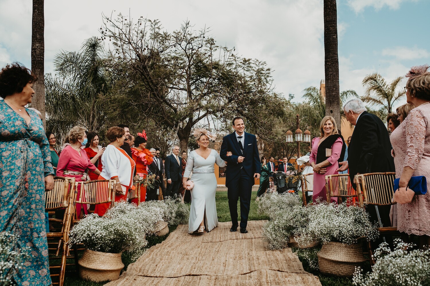 llegada del novio Dos Hermanas