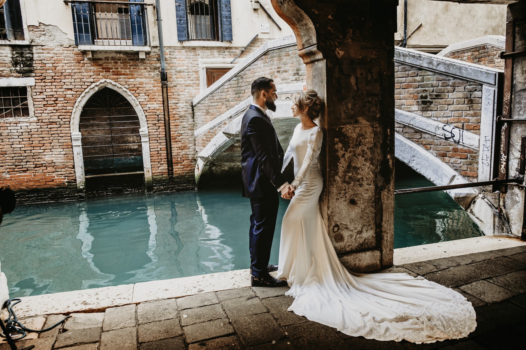 Venecia pareja novios boda