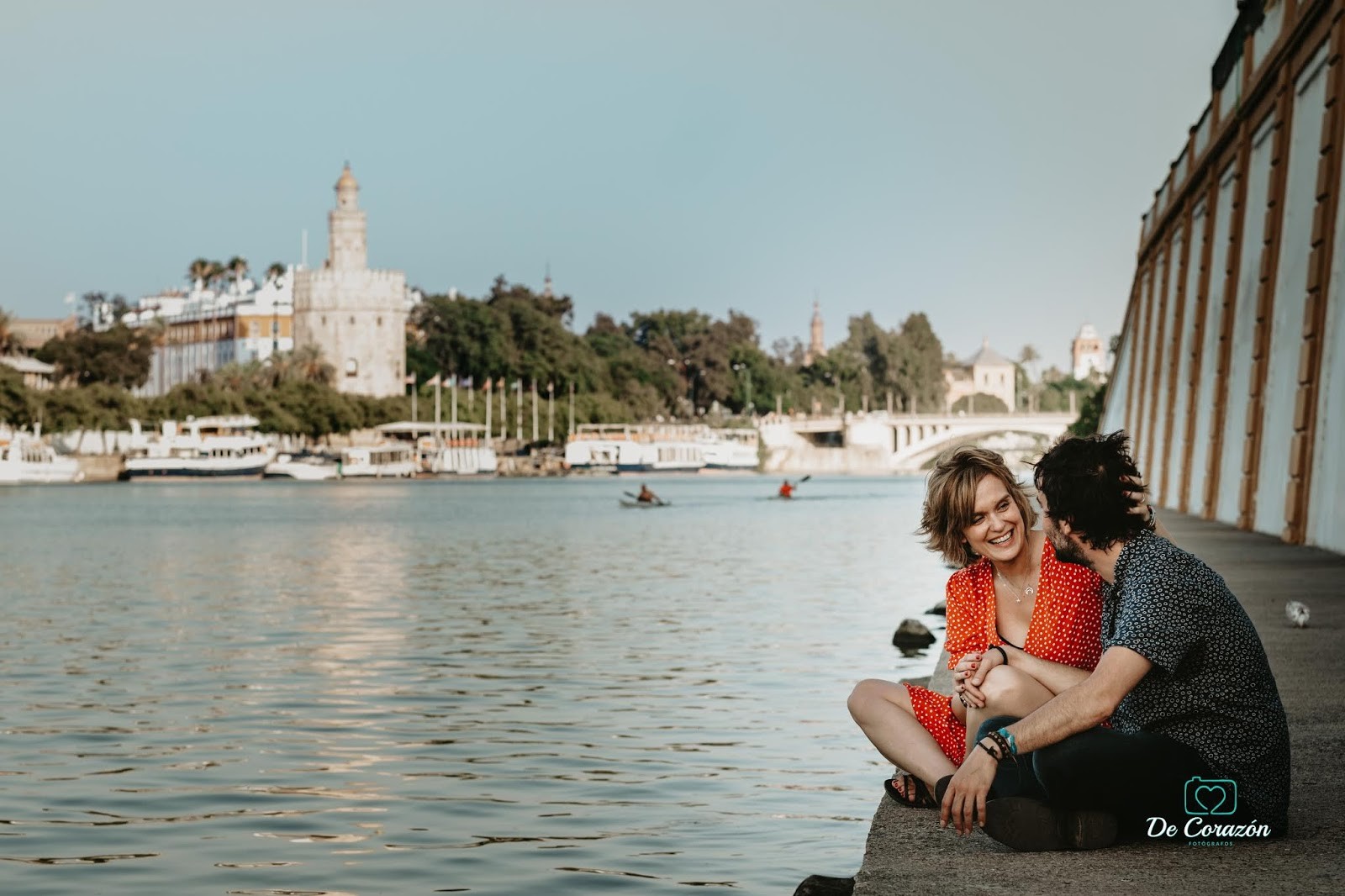 rio Guadalquivir, boda en Sevilla, preboda, pareja, natural