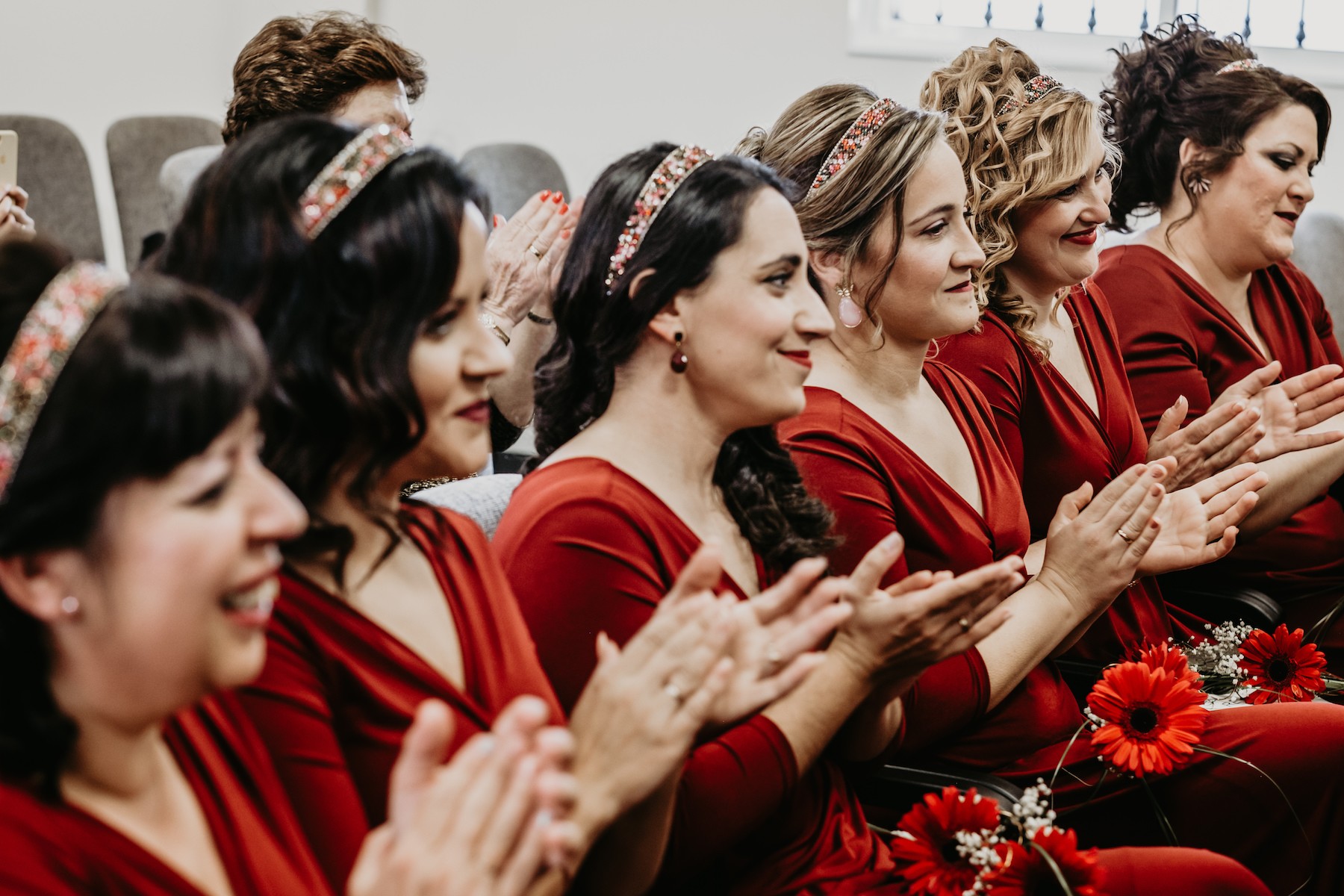 damas de honor wedding