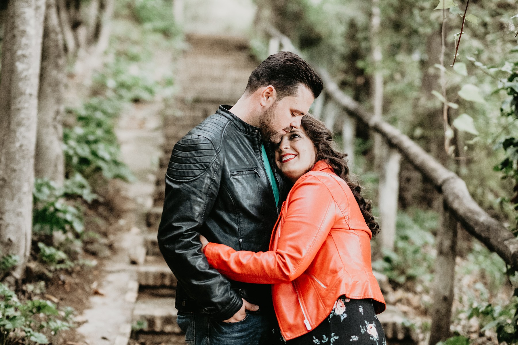 preboda novios parque de Oromana