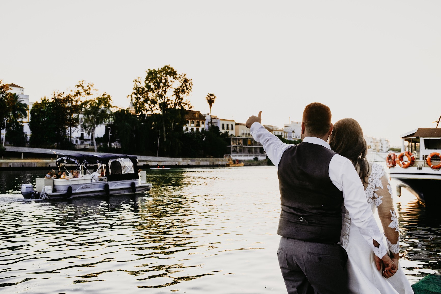 boda en el guadalquivir