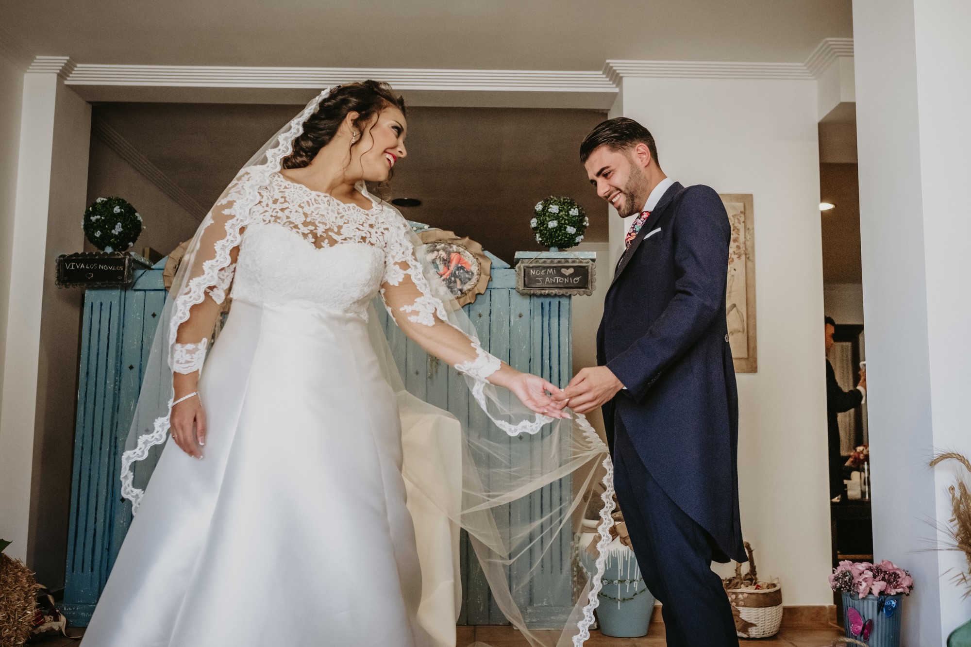 novia guapa Dos Hermanas