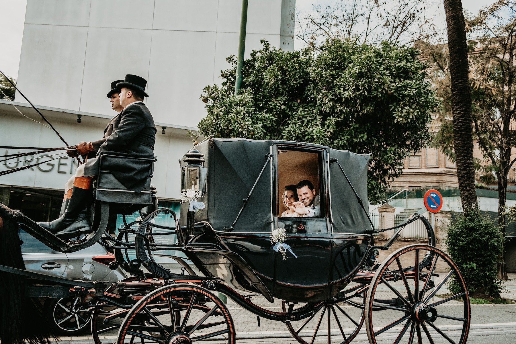 coche de bodas Sevilla