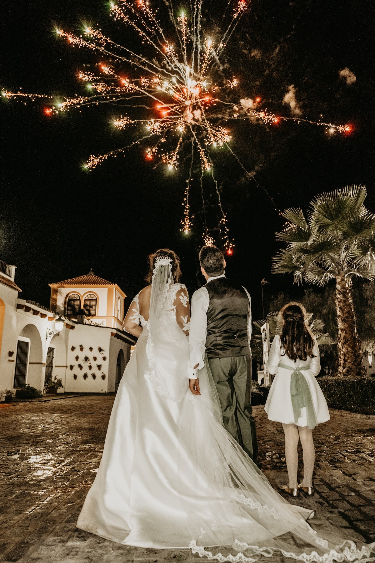 boda fuegos artificiales